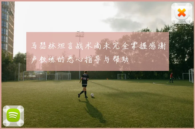 马瑟林坦言战术尚未完全掌握感谢卢教练的悉心指导与帮助